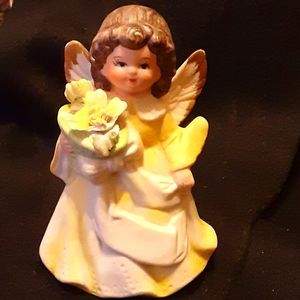 4" Korea porcelain 22k angel